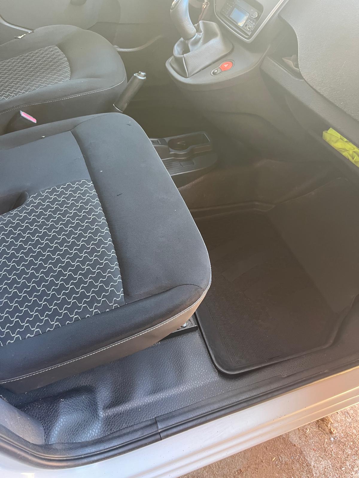 Siège Kangoo après nettoyage